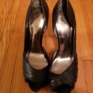 Black Guess Heels